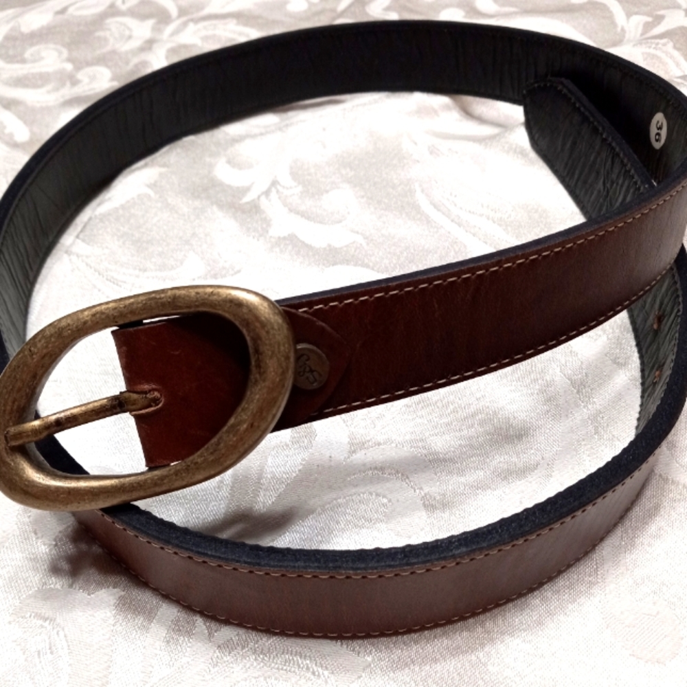 Brown Leather Belt